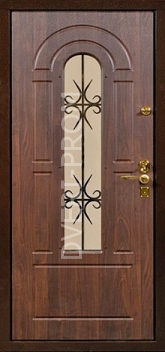 Фотография «Дверь с ковкой №14»