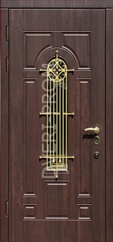 Фотография «Дверь с ковкой №6»
