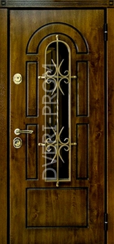 Фотография «Дверь с ковкой №11»