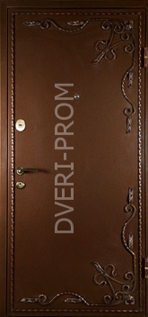Фотография «Дверь с ковкой №3»