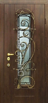 Фотография «Дверь с ковкой №17»